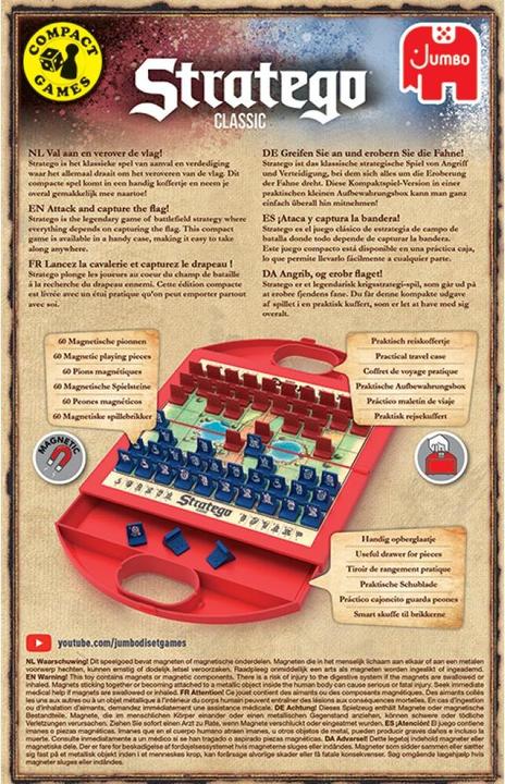 Actual product image Jumbo Stratego Travel (German, French, Italian)