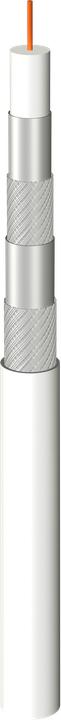 Produktbild Megasat Kabel / Adapter Koaxialkabel 10 m F Weiss (110 dB, Antennenkabel)