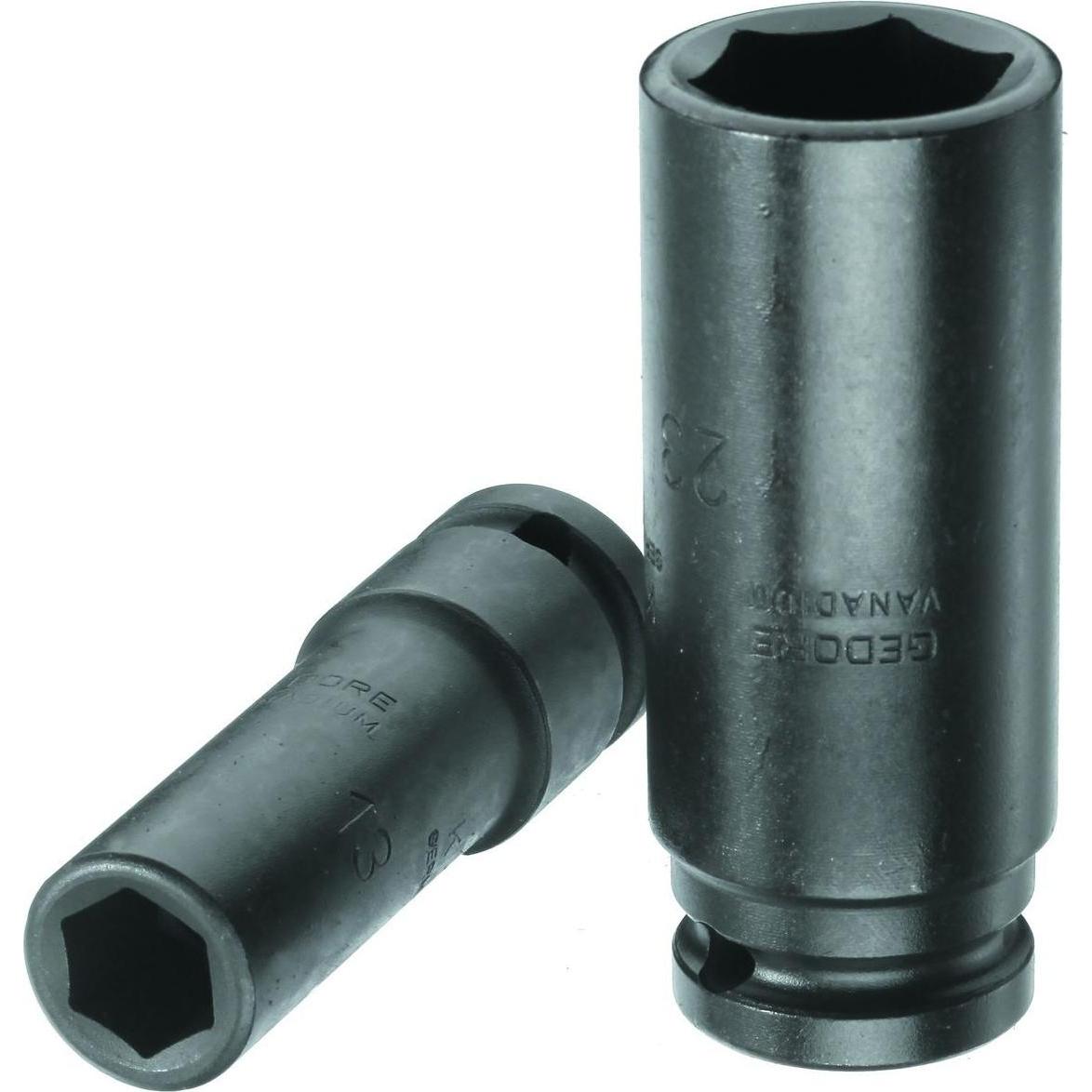 Thumbnail - Gedore, Steckschlüssel + Stecknuss, K 19 L 23 Kraftschraubereinsatz 1/2" lang 6-kant 23 mm (23 mm)