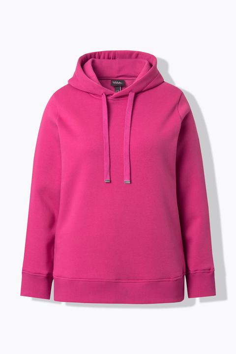 Produktbild Ulla Popken Hoodie, Rippbündchen, Kapuze, Langarm (62)