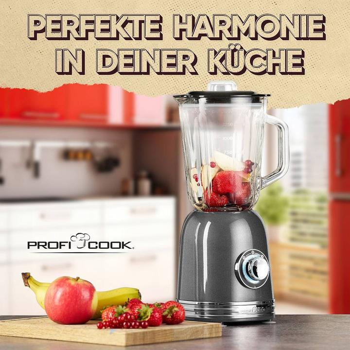 Produktbild Proficook Standmixer PC-UM 1195 Anthrazit (800 W)