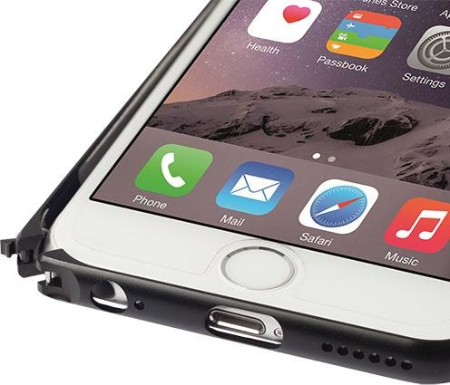 Produktbild Krusell Inne Gsm RAMKA APP iPhone 6+ AluBumper SALA juoda (Apple iPhone 6 Plus)