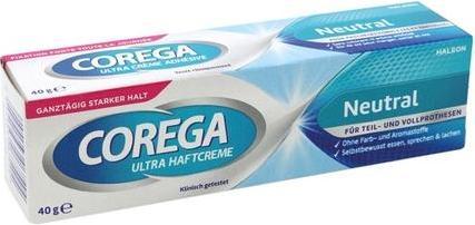 Actual product image Corega Ultra Haftcr stark Halt Krue 40g