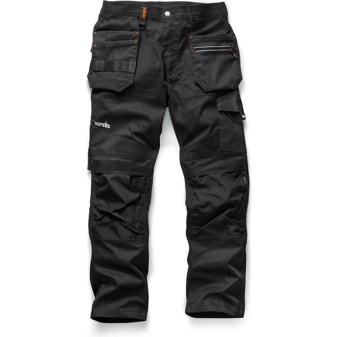 Scruffs, Arbeitshose, Trade Flex Trouser Black 28S (28)