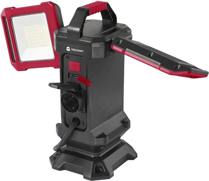 Actual product image Toolcraft LED construction spotlight 40W natural white TO-7843725 (4000 lm)
