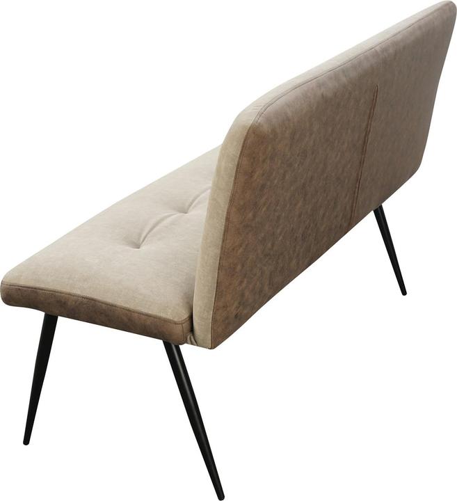 Produktbild HTI-Living Bank 3-Sitzer Antikbraun/Taupe Joschka (140 cm)
