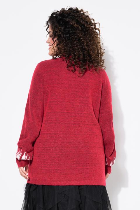 Produktbild Angel of Style Pullover, HAPPY-Statement, Ballon-Langarm (56)