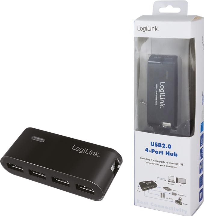 Actual product image LogiLink UA0085 (USB-A, 4 Ports)