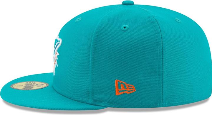 Actual product image New Era 59Fifty Cap - NFL ON FIELD Miami Dolphins (7 3/8)