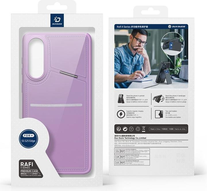 Produktbild Dux Ducis Rafi II Mag Series PC und TPU Hardcase Hülle (Samsung Galaxy S20 5G, Samsung Galaxy S25 Edge)