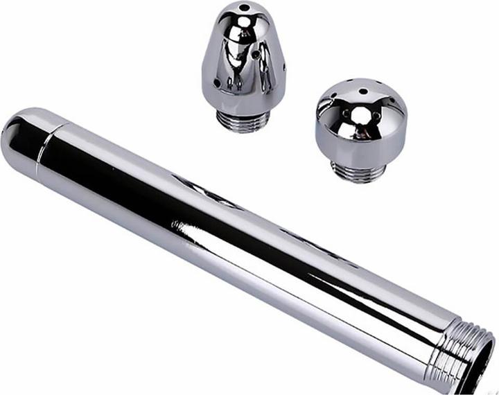 Funline Aluminium Intimdusche mit 3 Aufsätzen