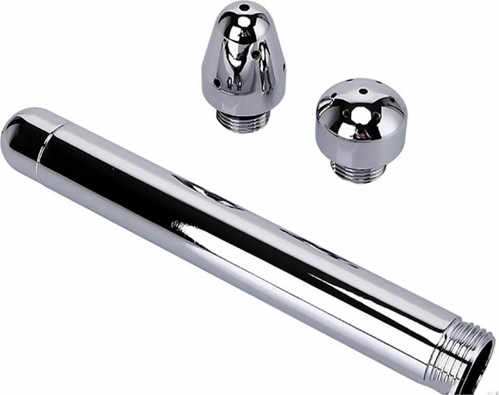 Produktbild Funline Aluminium Intimdusche mit 3 Aufsätzen