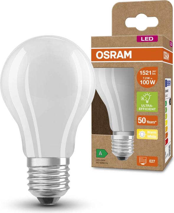 Produktbild Osram Classic (E27, 7.20 W, 1521 lm, 1 x, A)