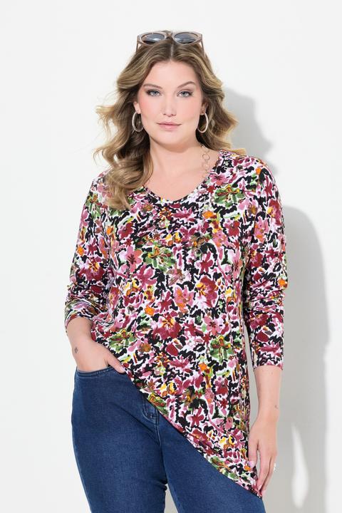 Produktbild Miamoda Langarmshirt, Blumenmuster (48)