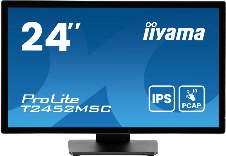 Produktbild iiyama 60.5cm (23,8") T2452MSC-B1AG 16:9 Touch HDMI+USB+DP (1920 x 1080 Pixel, 23.80")
