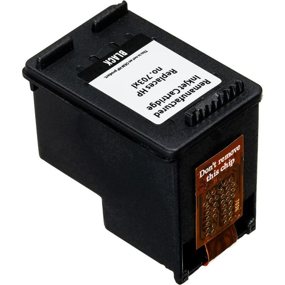 Superbulk, Cartucce, Tusz do drukarki HP B-H703Bk (zamiennik HP 703 CD887) Standard czarny