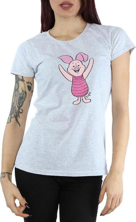 Immagine prodotto Winnie the Pooh Maglietta Donna/Ladies Piglet Heather (XXL)