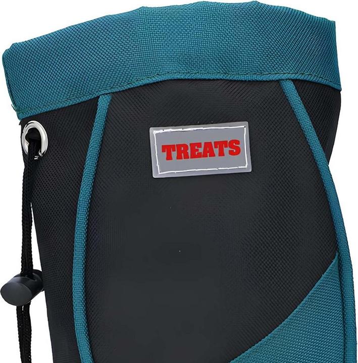 Actual product image Granna Leckerli-Beutel für Haustiere, zusammenklappbarer Leckerli-Beutel für Haustiere (blau) (Upbringing)