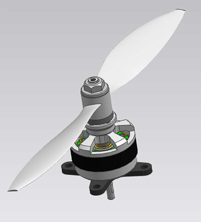 Produktbild Planet-Hobby JOKER 2822-18 V3 1800 KV BRUSHLESS MOTOR