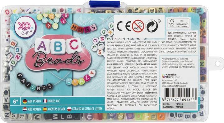 Immagine prodotto Grafix Perline di lettere in scatola, 15 disegni