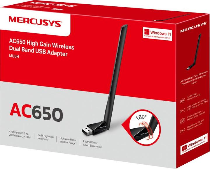 Produktbild Mercusys MU6H (USB 2.0)