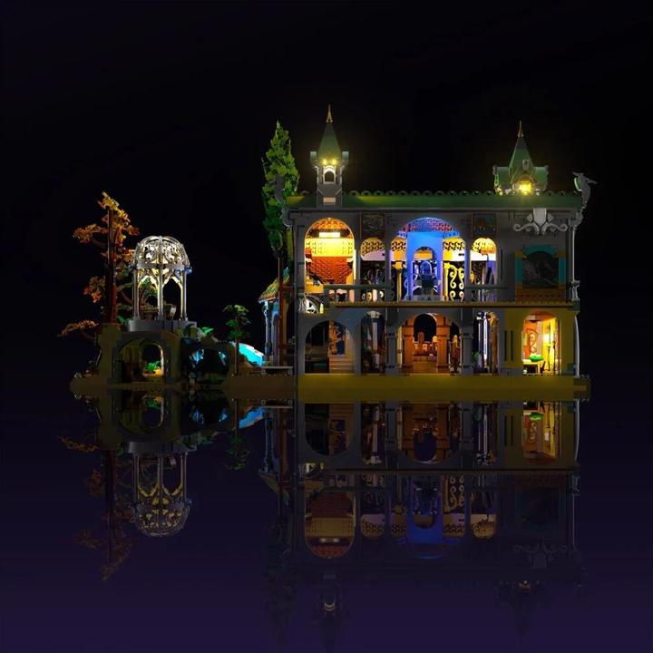 Actual product image Light my bricks LMB 2.0 LEGO® The Lord of the Rings Rivendell #10316 Light Kit