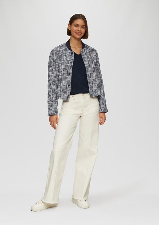 Image du produit S.Oliver T-Shirt T-Shirt im Relaxed Fit mit Stickerei am V-Ausschnitt (34)