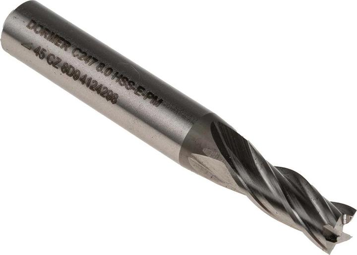 Produktbild Dormer Schaftfräser 4 Schn. 8,0mm HSCO-XP Std.