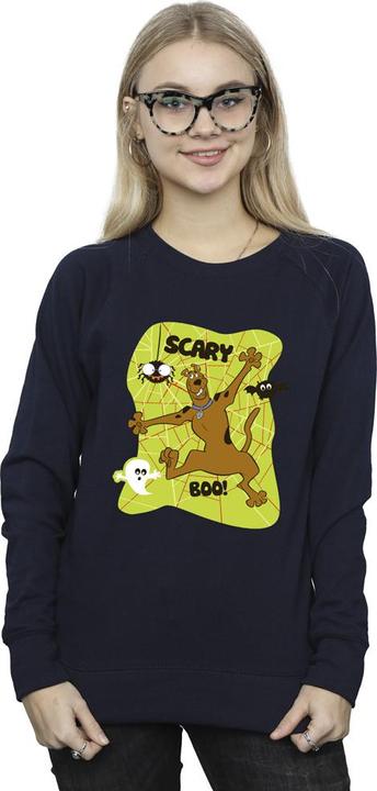 Actual product image Scooby Doo Womens/Ladies Scary Boo! Sweatshirt (M)
