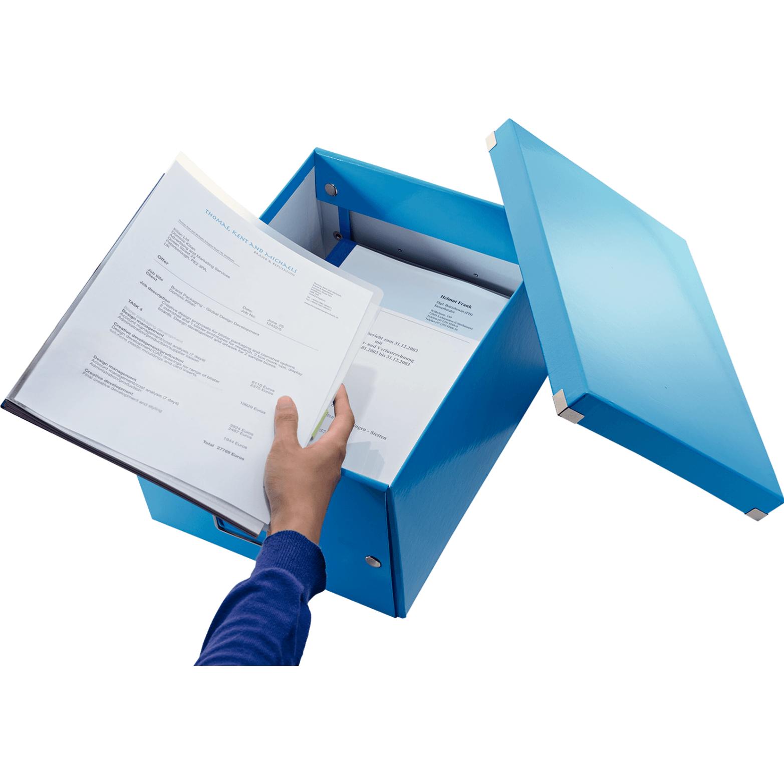 Thumbnail - Leitz, Dokumentenablage, WOW Click & Store Ablagebox (A4)