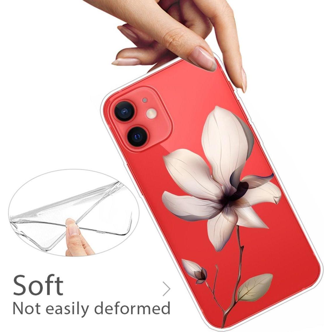 Thumbnail - König Design Hülle Handy Schutz für Apple iPhone 13 mini Case Cover Tasche Etuis Transparent (Apple iPhone 13 mini), Sma...