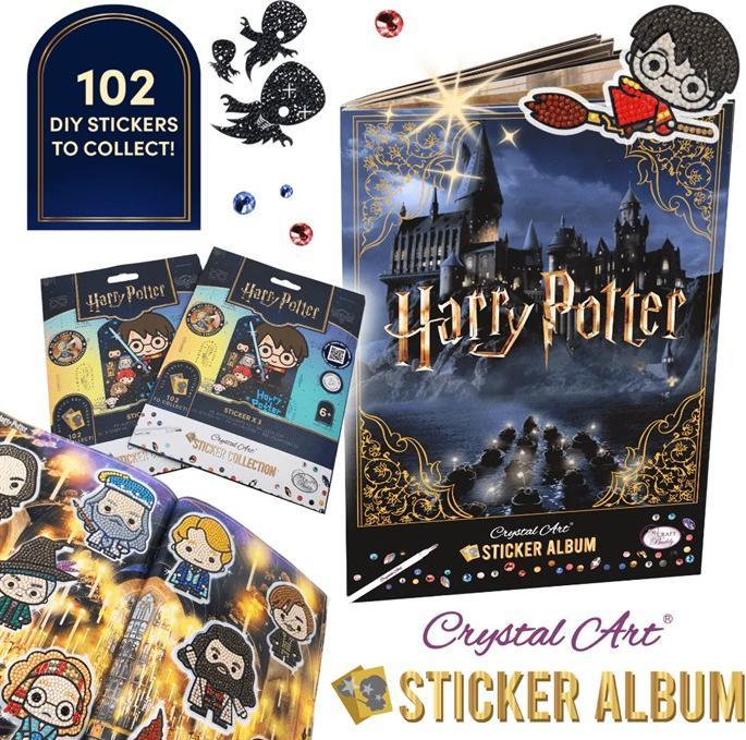 Actual product image Craft Buddy Harry Potter Sticker Album Starterpack