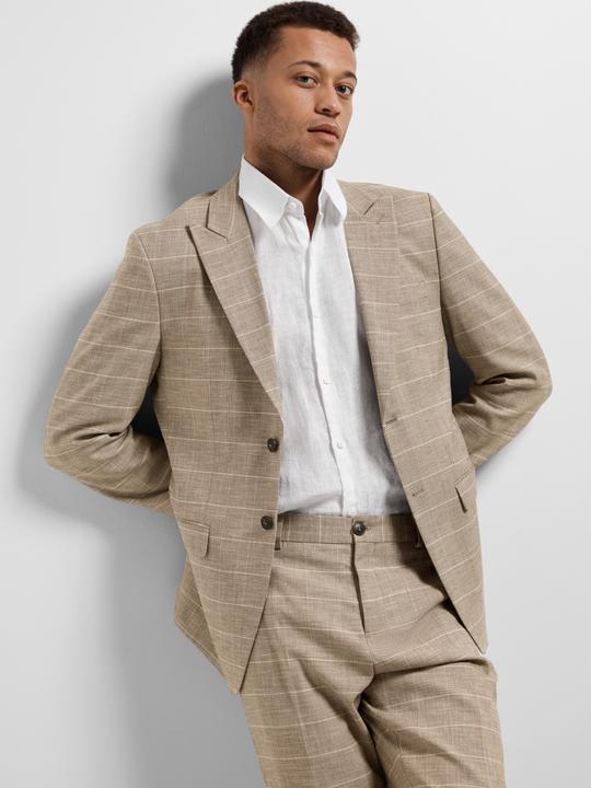 Immagine prodotto Selected Slhslim-Oasis Sand Check Blz (106)