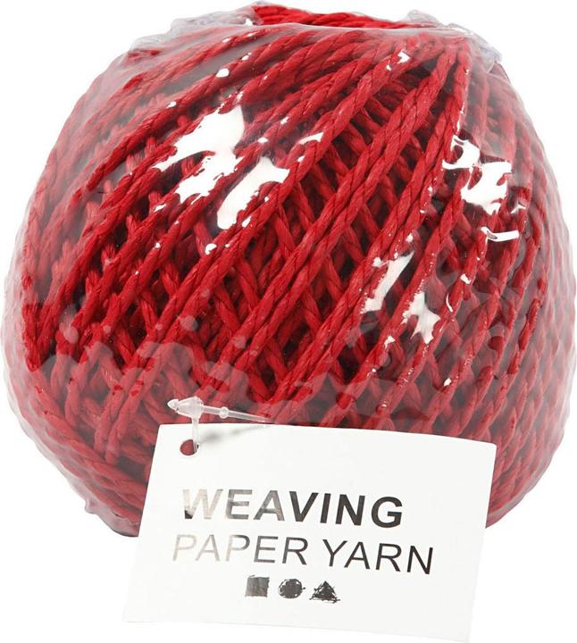 Produktbild Creativ Company Papiergarn Rot, 40m (40 m)