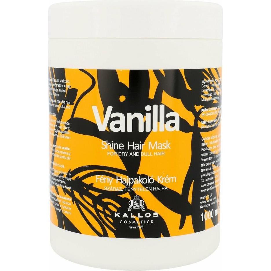 Kallos Cosmetics, Haarmaske, Vanilla (1000 ml)