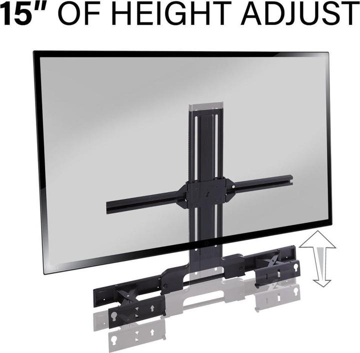 Image du produit Sanus WSSATM1-B2 (1 pièce, Installation murale, Réglable en hauteur, Rotatif)