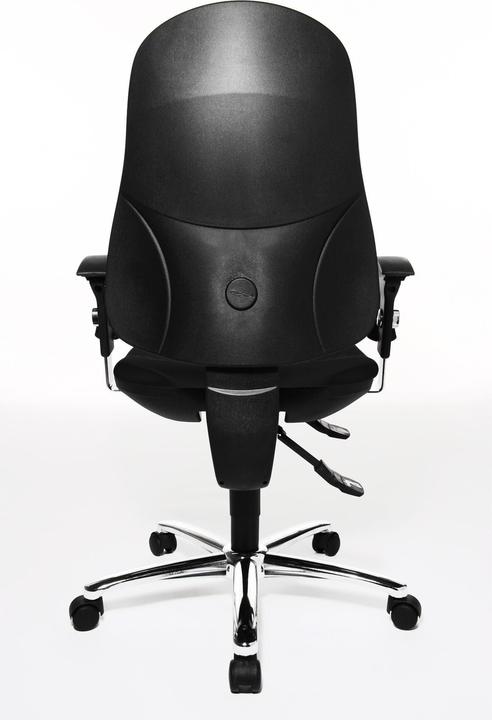 Image du produit Topstar Chaise de bureau "Support SY Deluxe", noir Housse : 100 % polypropylène, assise ergonomique et (42 - 55 cm)