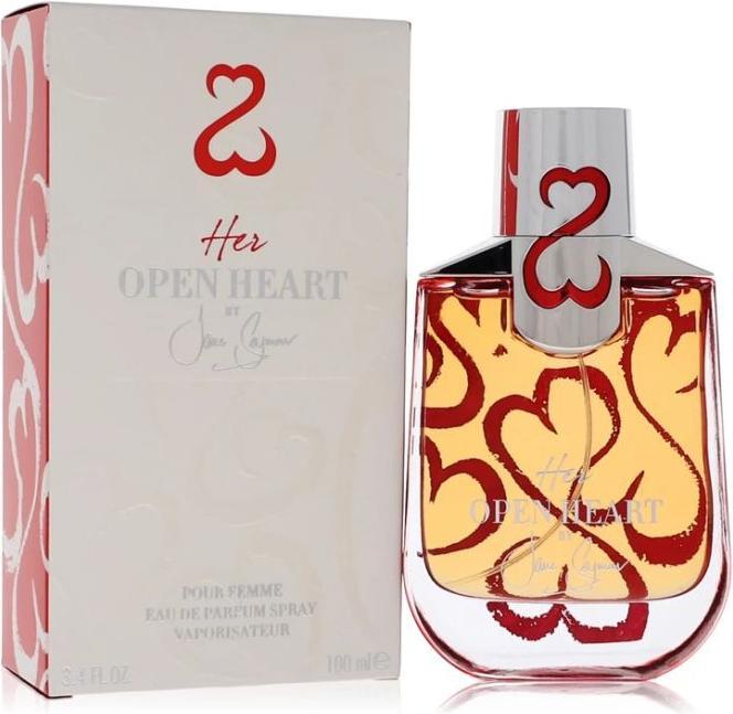 Actual product image Jane Seymour Her Open Heart by Eau de Parfum Spray with Free Jewelry Roll 100 ml (Eau de parfum, 100 ml)