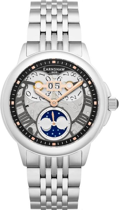 Immagine prodotto Thomas Earnshaw ES-8245-33 Alfred Waterhouse Gran Data Luna (Orologio da polso analogico, 42 mm)