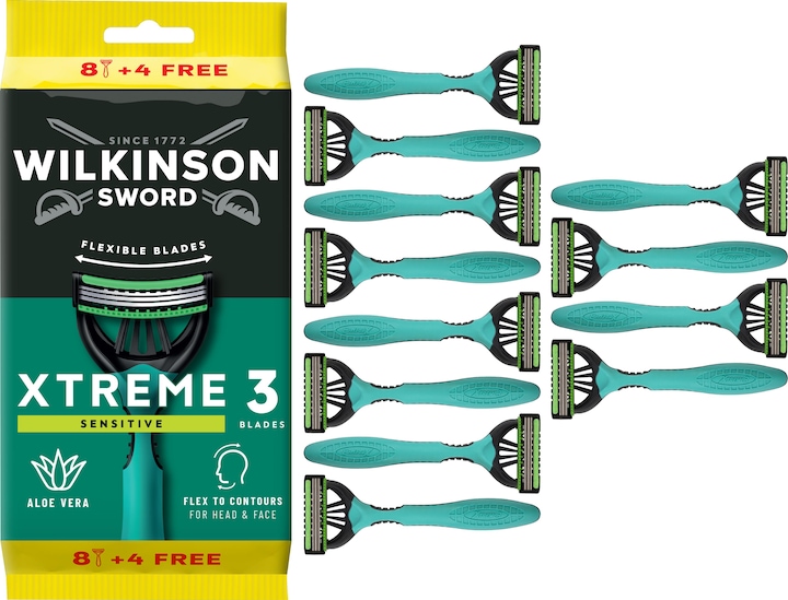 Produktbild Wilkinson Rasierer Extreme3 Sensitive 6+2