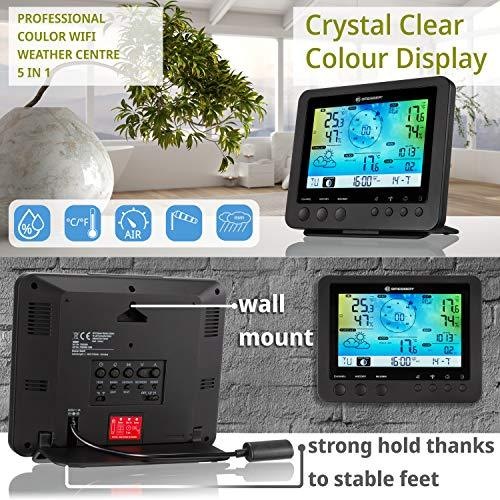 Produktbild Bresser Wetterstation Weather Center 5-in-1 WLAN Prof. Sensor