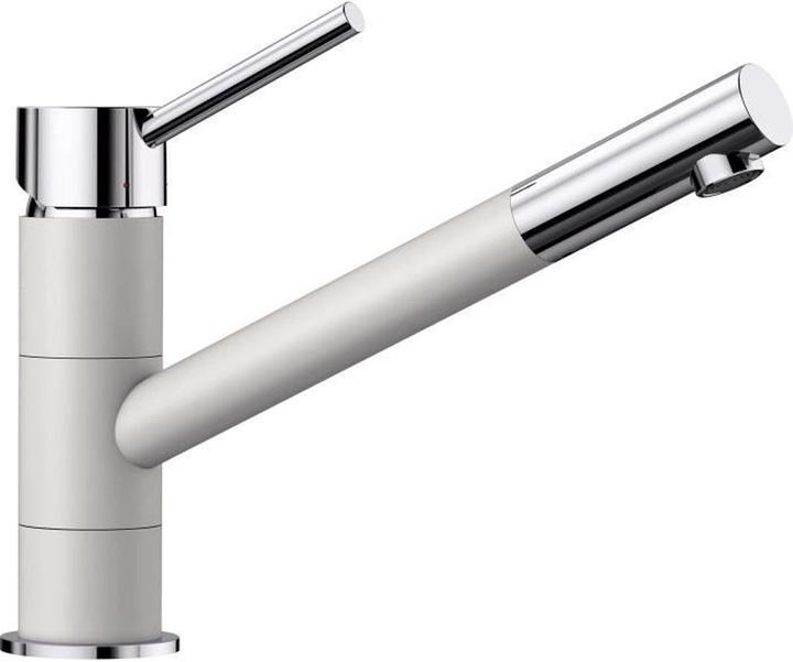 Blanc chrome-argent