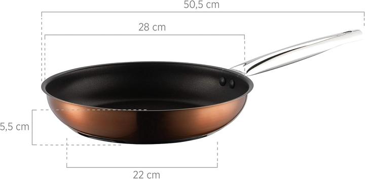 Produktbild Mäser Asterion (Bratpfanne, Edelstahl, 24 x 7.50 cm)