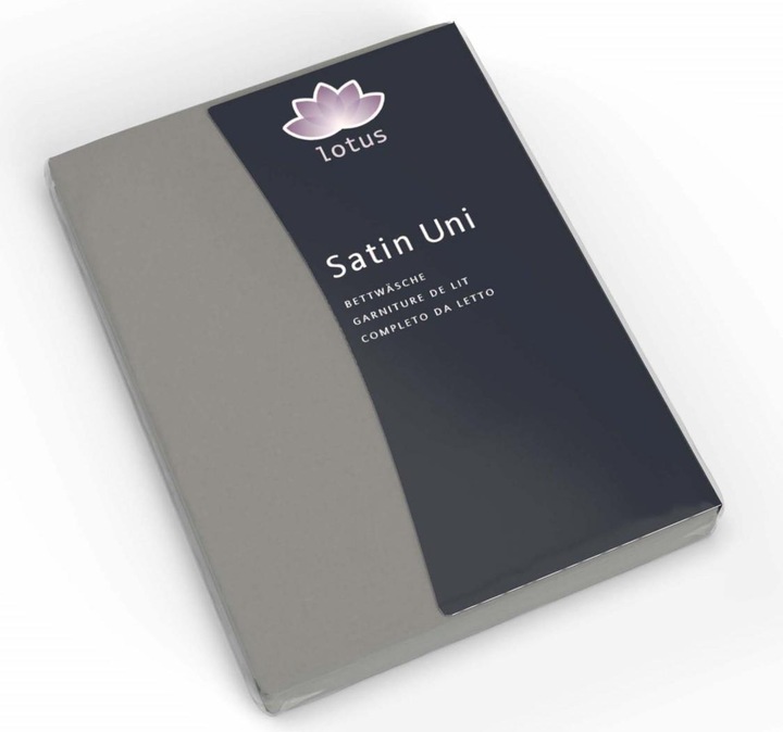 Immagine prodotto Lotus Bettwaren Raso uni (Copripiumino, 240 x 240 cm)