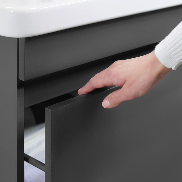 Actual product image Duravit Vanity unit DURASTYLE 730x350mm natural walnut