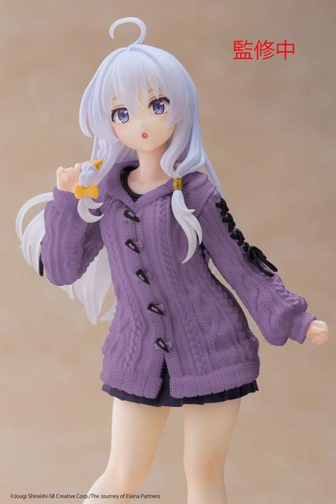 Actual product image Taito Wandering Witch: The Journey of Elaina Coreful PVC Statue Elaina Knit Dress Ver.