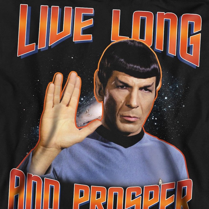 Image du produit - Sweat ORIGINAL LIVE LONG AND PROSPER - Adulte (XL)