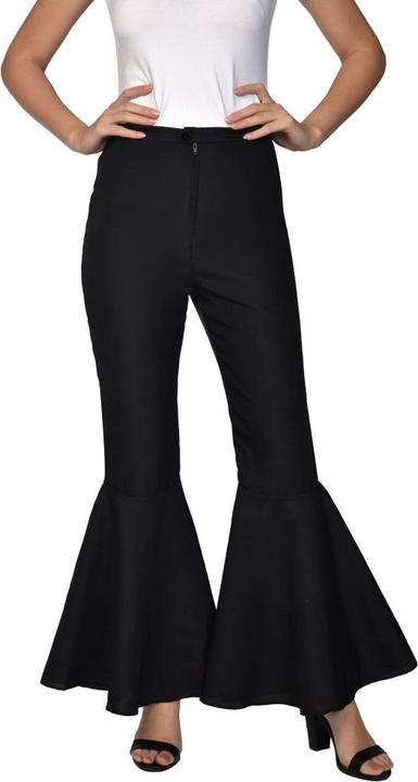 Produktbild Amscan Schwarze 70er Jahre Schlaghose für Damen (36, 38)