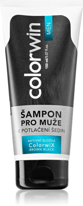 Immagine prodotto Colorwin Shampoo per uomini per eliminare il grigio (Shampoo liquido, 150 ml)