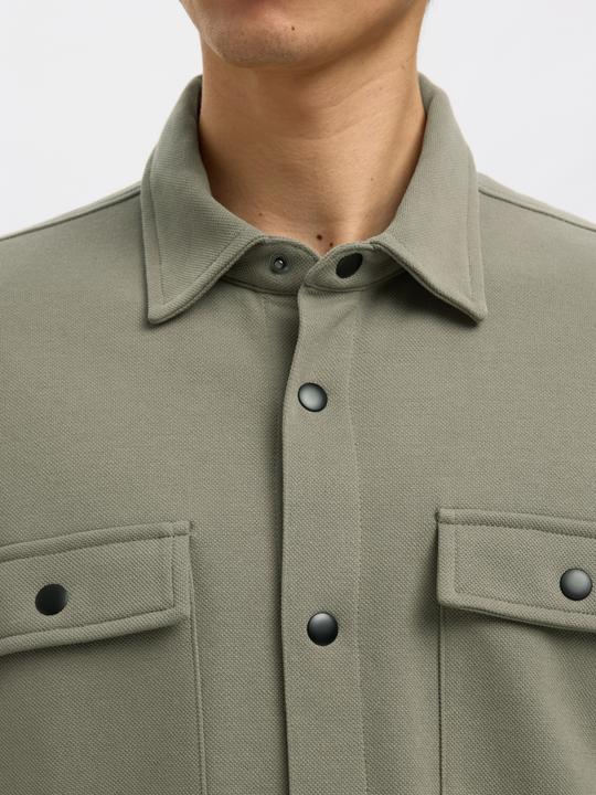 Actual product image Selected Classic overshirt (L)